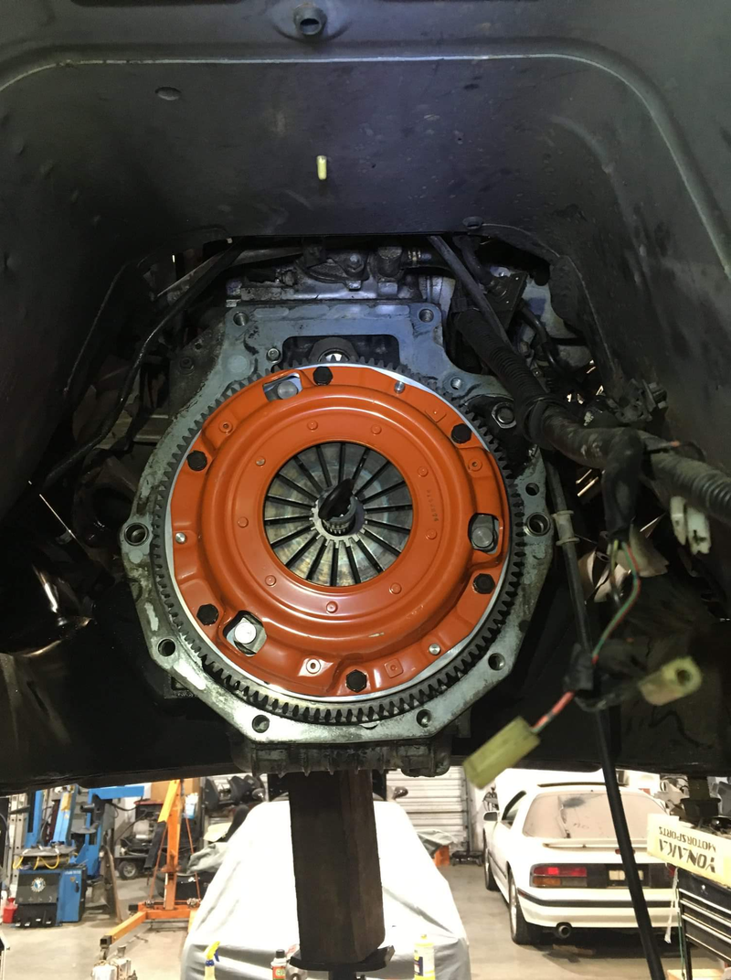 New clutch and flywheel in Arisu!